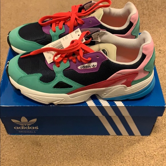 womens adidas multicolor shoes